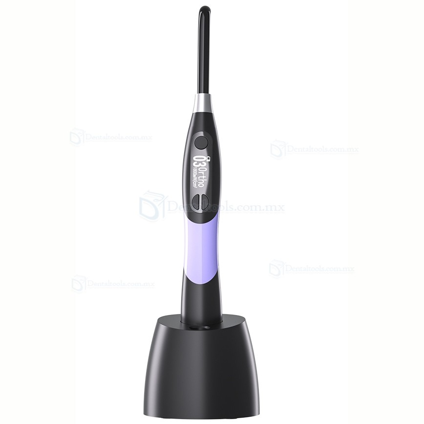 Mecco Q8 L&aacute;mpara de fotopolimerizaci&oacute;n LED inal&aacute;mbrica con radi&oacute;metro